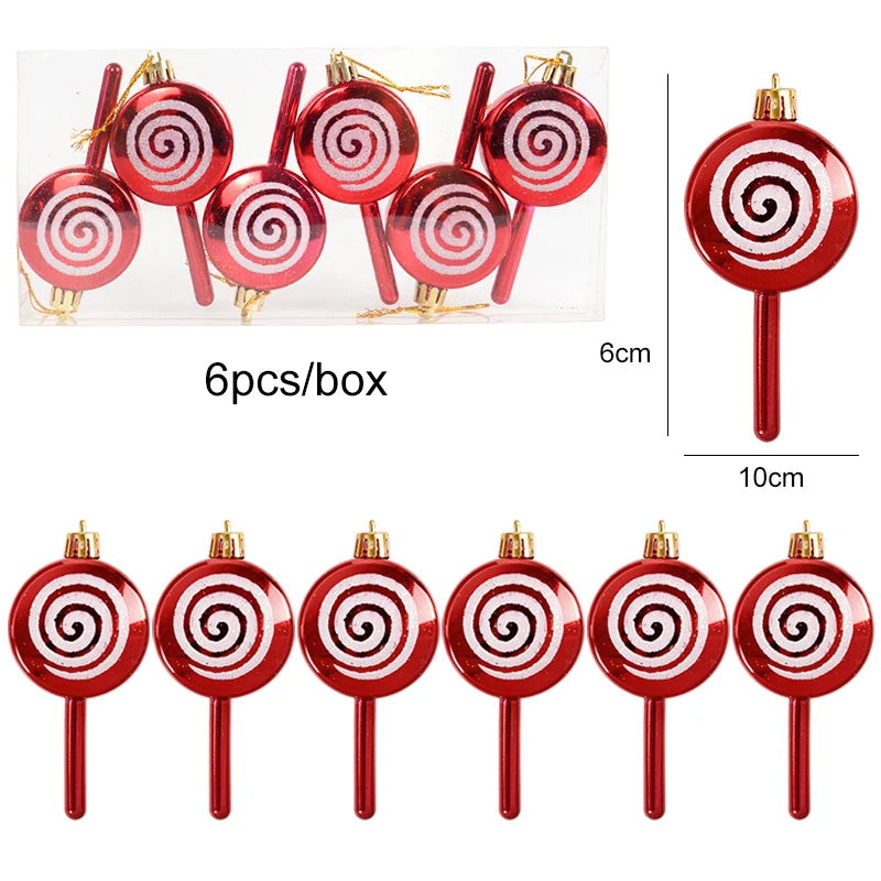 candy cane ornaments
