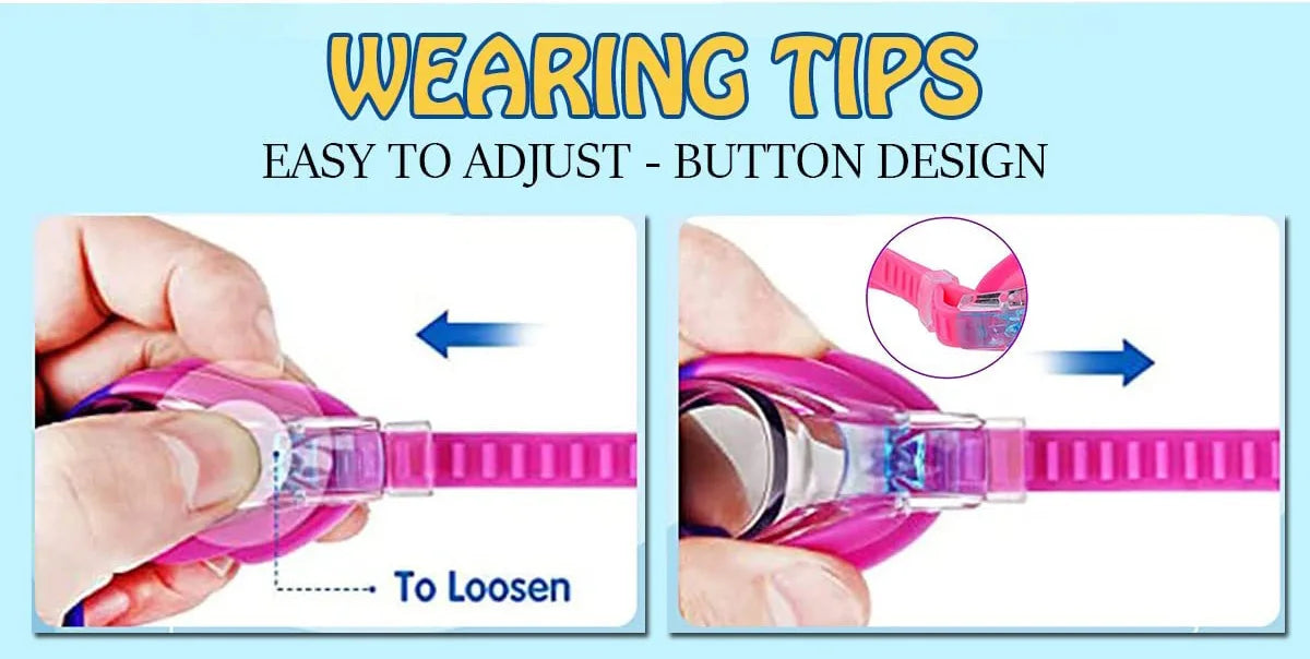 Lunettes de protection anti-UV, imperméables et anti-buée pour enfants