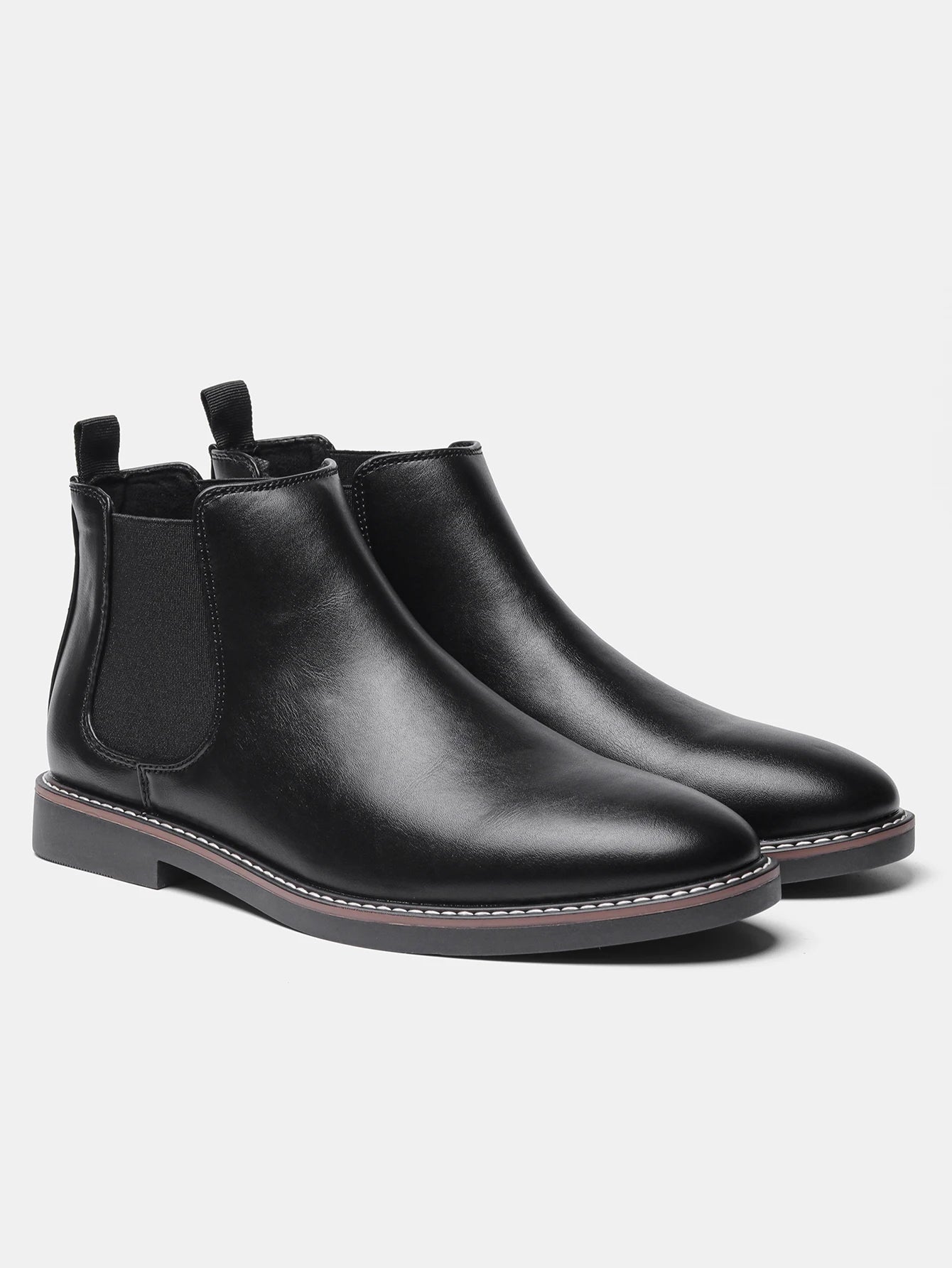 Bottines Chelsea en cuir élégantes pour hommes