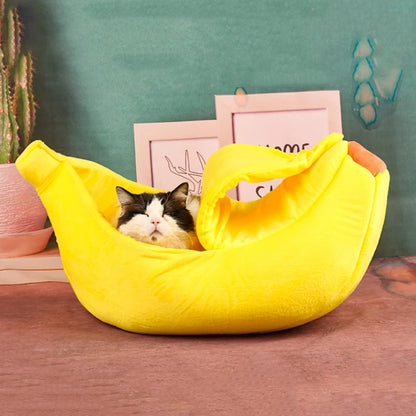 Banana Shaped Comfortable Pet Bedding