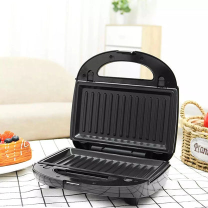 3 in 1 Electric Panini Press Waffle Toasters