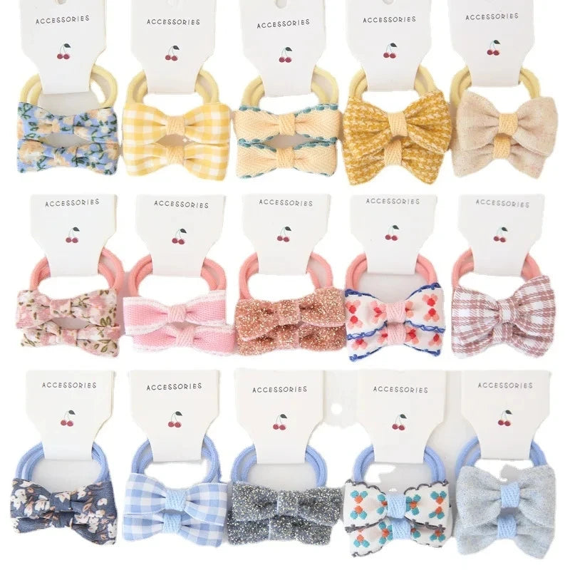 Kids' Bow Tie and Scrunchie Set