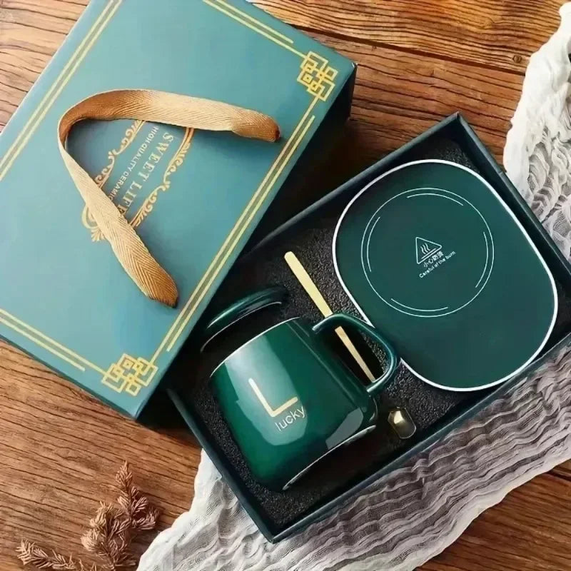 Coffret cadeau tasse en céramique pour joli couple