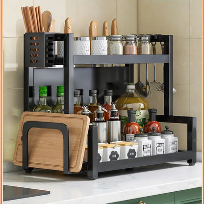 Stainless Steel Kitchen Storage Rack Organizer