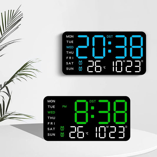 USB LED Digital Wall Clock