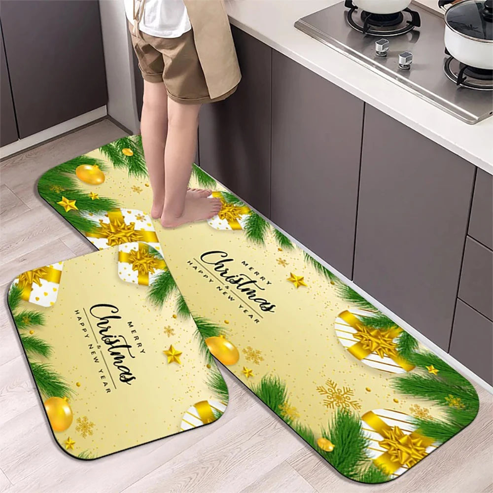 Christmas Kitchen Floor Mat Doormat