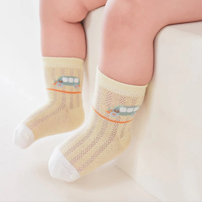 Summer Cartoon Baby Socks