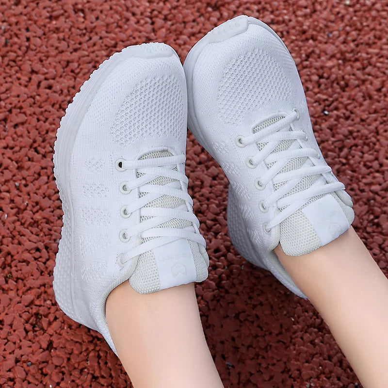 Atmungsaktive Mesh-Sneaker für Damen