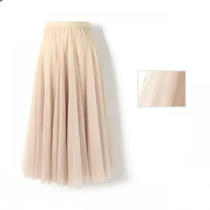 High Waist Pink & Black Tulle Skirts