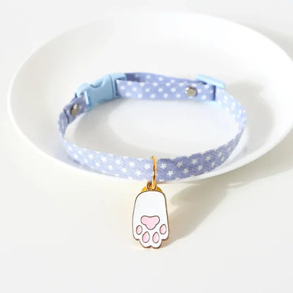 Collier réglable pour chaton à cloche