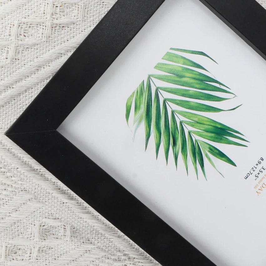 Cadre photo mural en bois