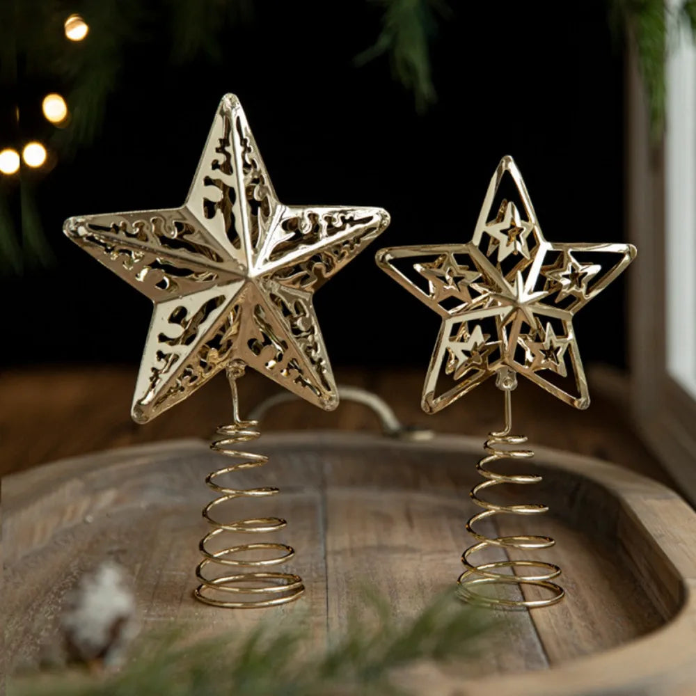 gold christmas decorations
