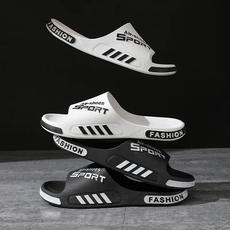 Men's Thick Sole Non-slip Beach Flip Flops Slippers