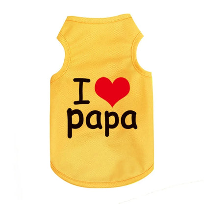 Pet Breathable Vest Funky Dog Apparel Airy Vests