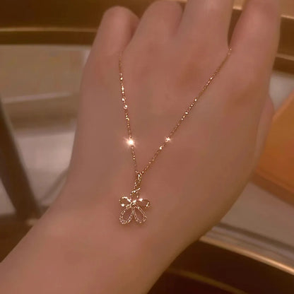 Green Zircon Necklace & Stud Earrings Set