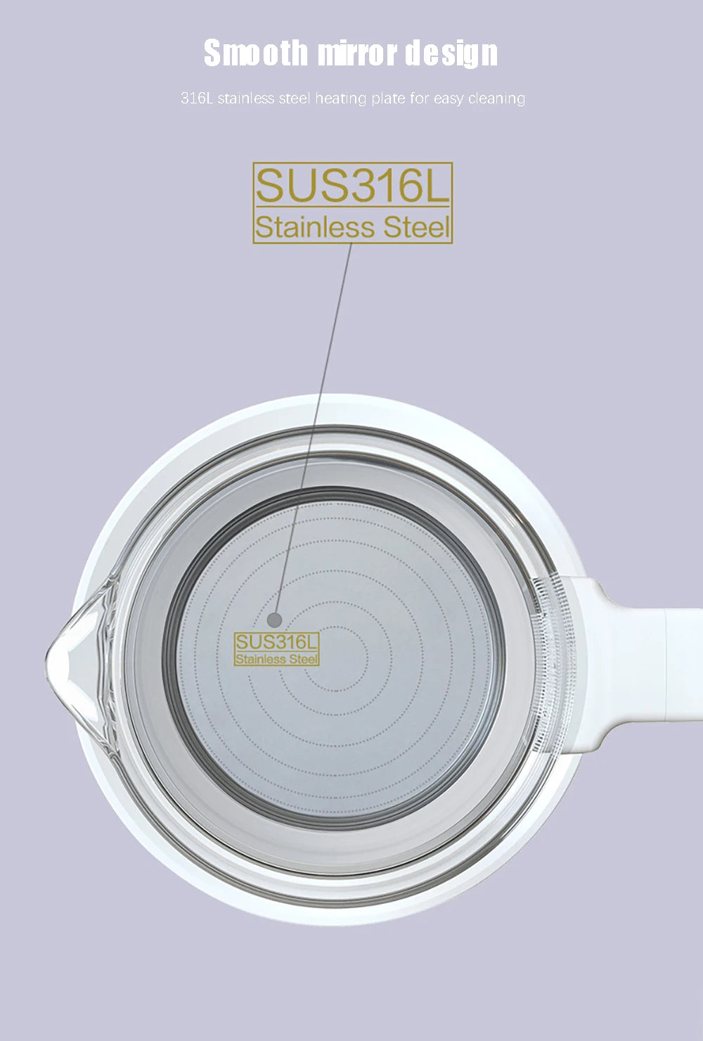 1.2L Infant Thermostatic Milk Regulator Kettle