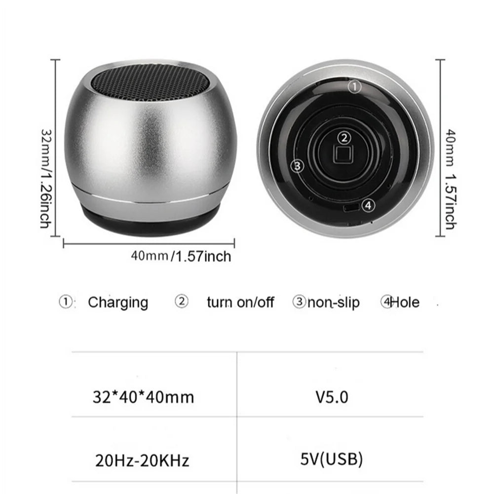 Mini haut-parleur stéréo sans fil U3