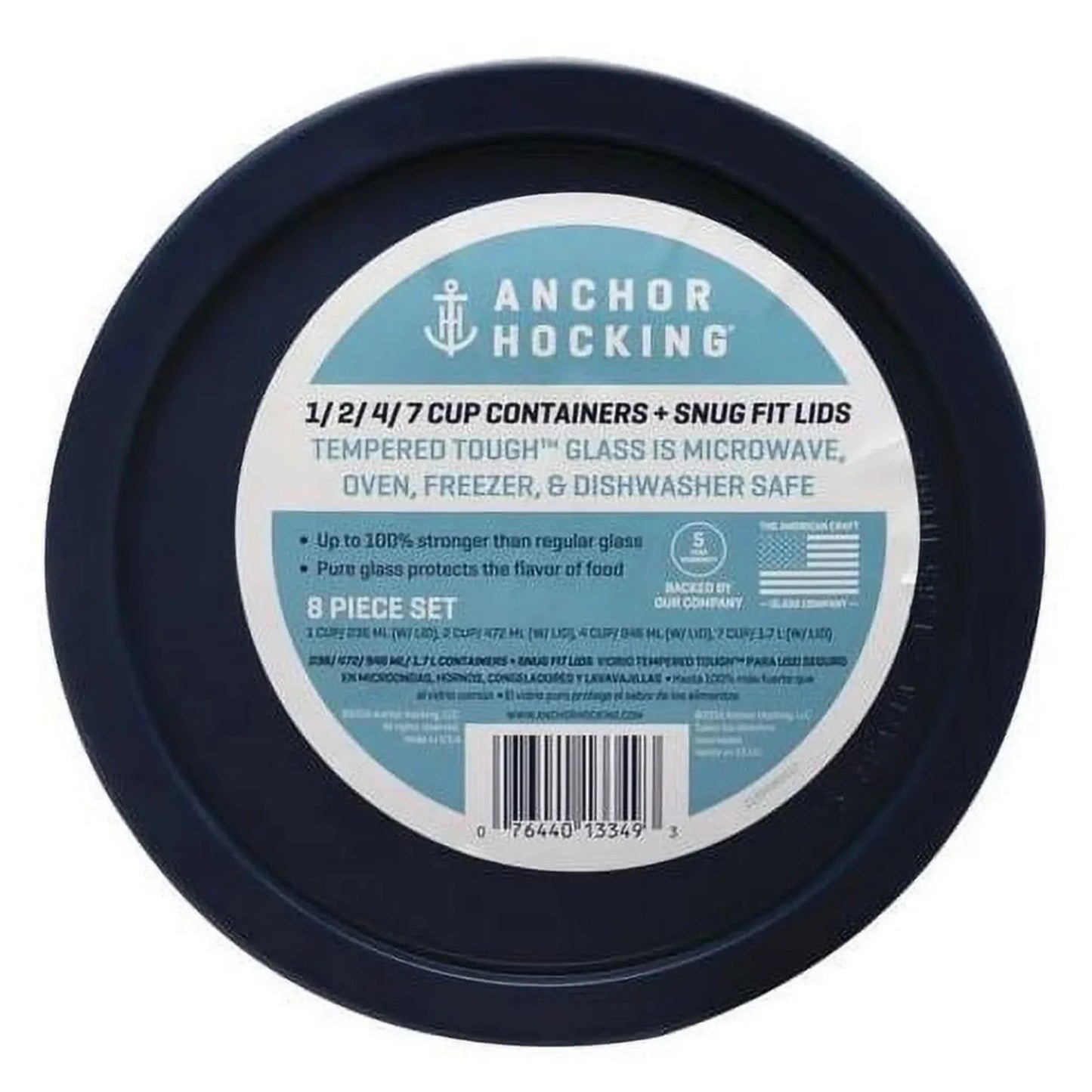 Luftdichte Lebensmittelbehälter aus Glas mit Deckel 