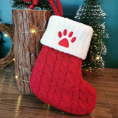 knitted christmas stockings
