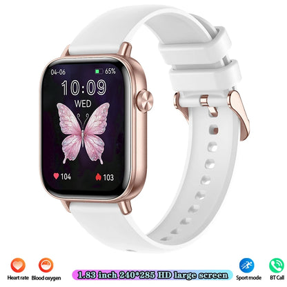 Unisex HD Touch Screen Sports Fitness Tracker Bluetooth Call Smartwatches