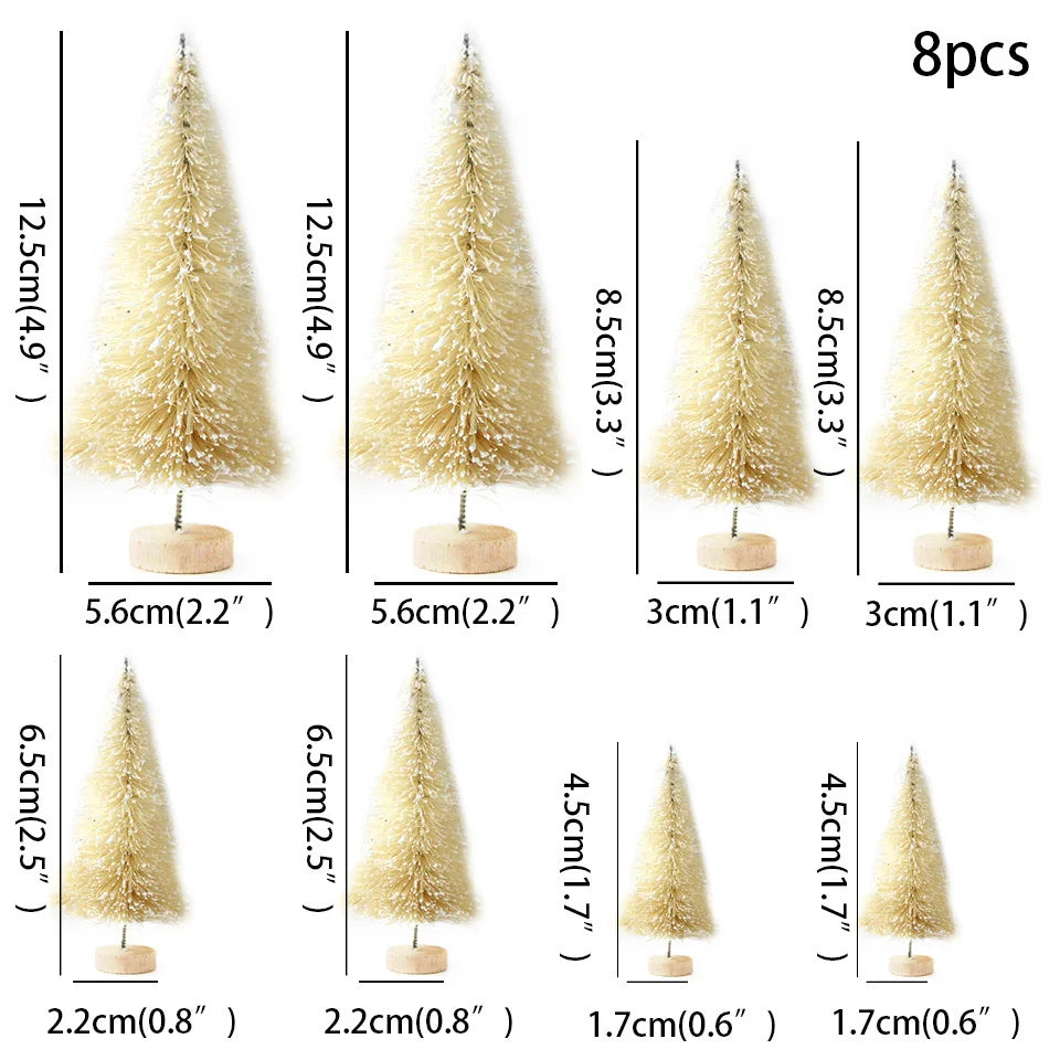 mini christmas tree ornaments
