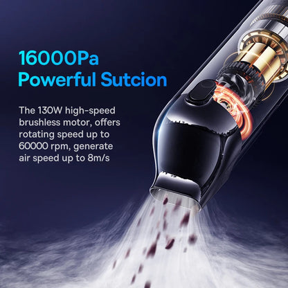 16000Pa Wireless Car Vacuum Cleaner