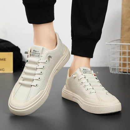 Atmungsaktive Herren-Sportsneaker mit Prägung – Schuhe für langsames Gehen 