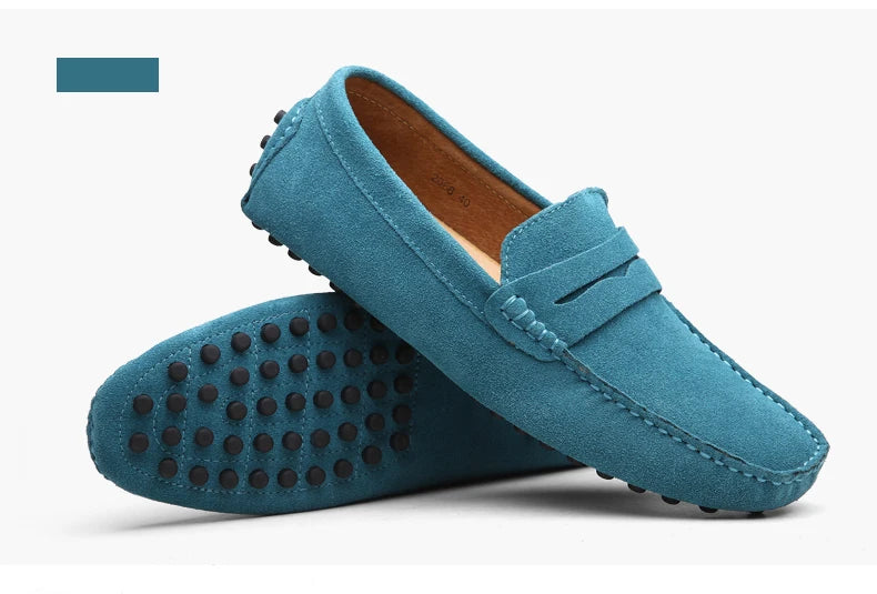 Herren-Loafer aus Leder für Frühling und Sommer