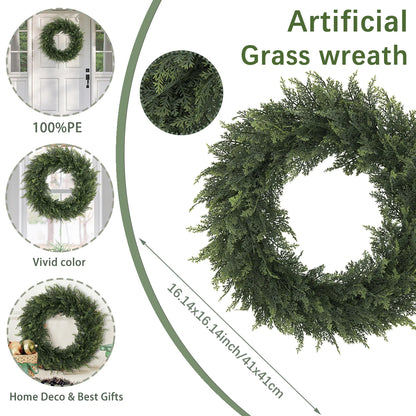 Fleurs artificielles en cèdre pour la décoration intérieure 