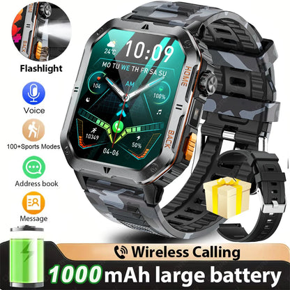 Nouvelle montre intelligente Bluetooth HD pour hommes