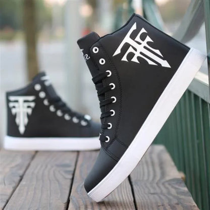 Men's High-Top Vulcanized Sneakers