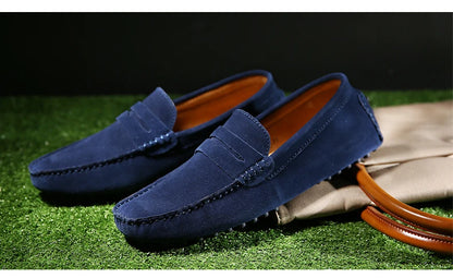 Herren-Loafer aus Leder für Frühling und Sommer