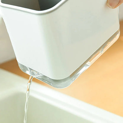 Kitchen Spoon Chopstick Storage Dish Drying Basket Rack