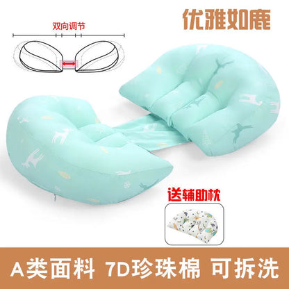 Side Sleeping Soft Cotton Maternity Pillow