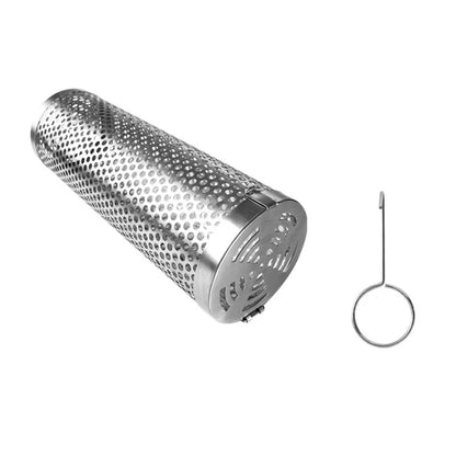 BBQ Outdoor Stainless Steel Rolling Grilling Basket