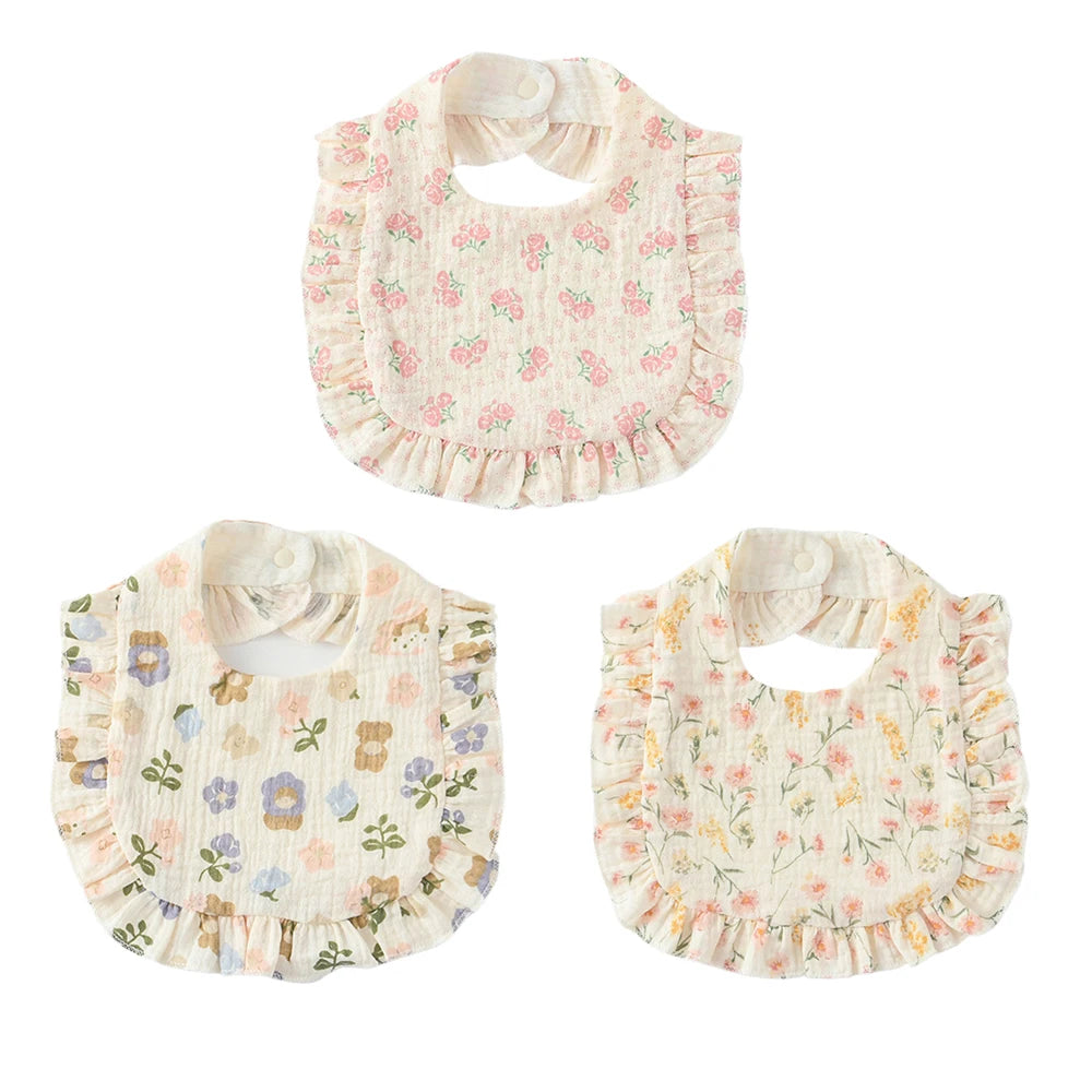 Ensemble bavoir trois pièces pour bébé automne/hiver