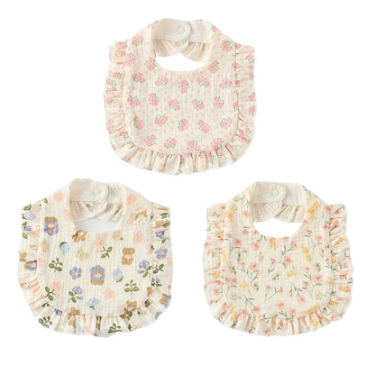Ensemble bavoir trois pièces pour bébé automne/hiver