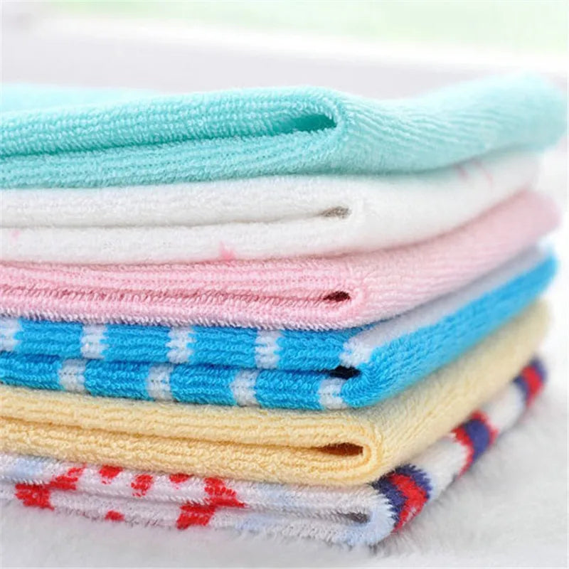 8Pcs Newborn Baby Washcloth Soft Cotton Set