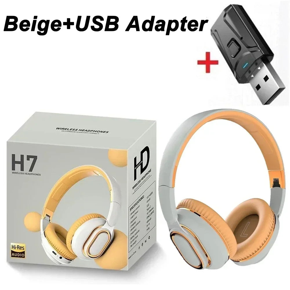 H7 Wireless Noise Cancelling Headset with Mic