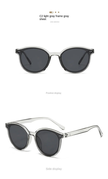 Lunettes de soleil rétro dégradées aux rayons UV