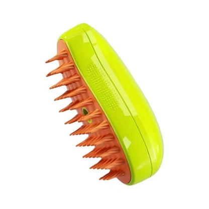 Brosse à poils de chat à pulvérisation électrique, brosse à vapeur pour chien, toilettage pour animaux de compagnie