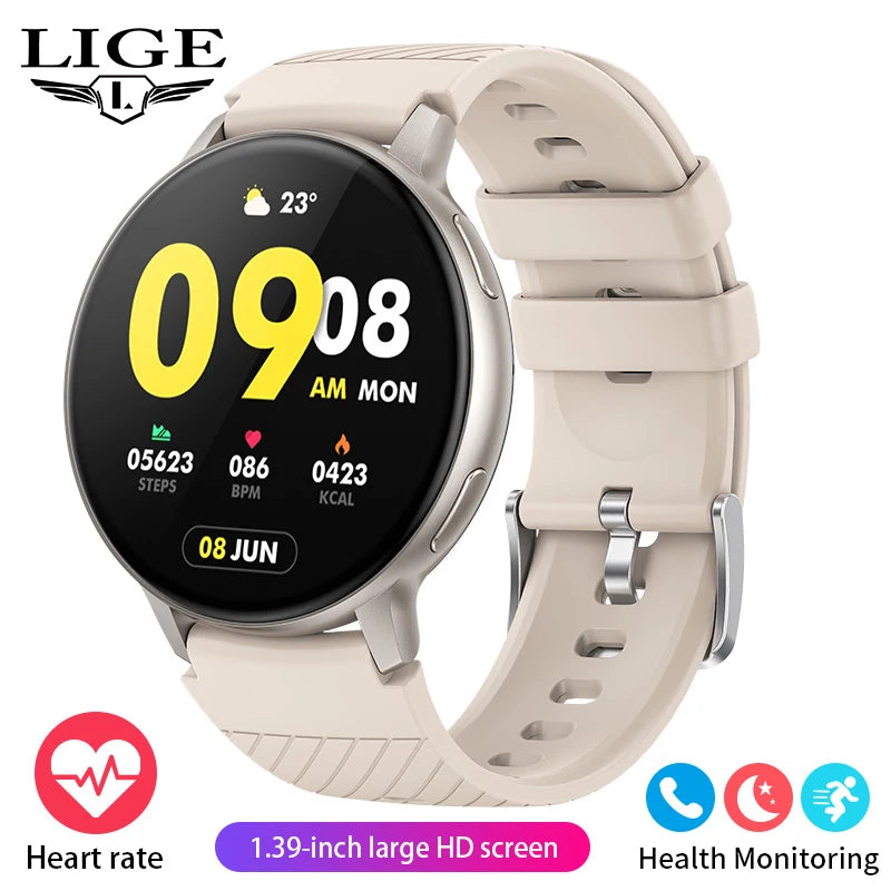 Women's Bluetooth Call Health Monitor Sports Smartwatch