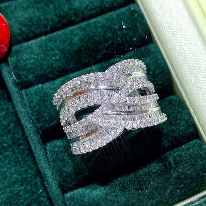 crystal rings for women