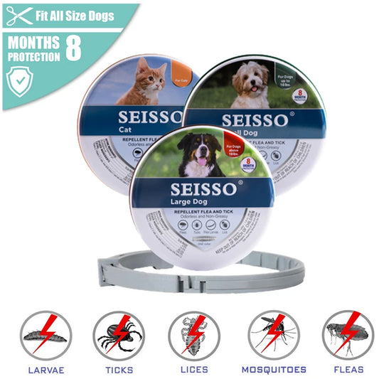 Retractable 8-Month Protection Pet Collar