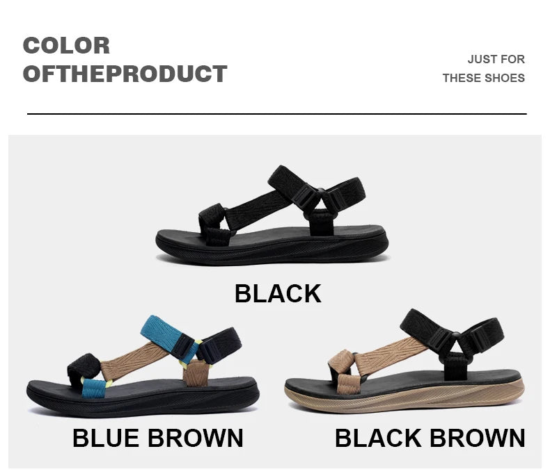 Men's Casual Sandals with Antiskid Sole