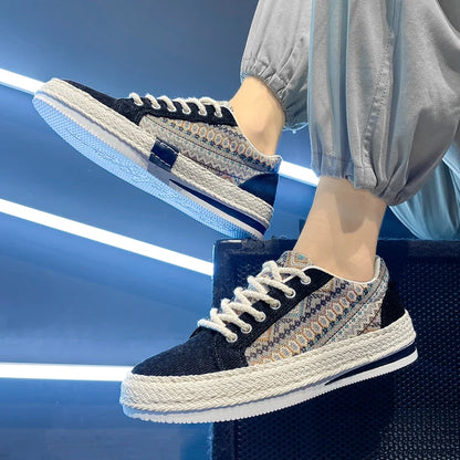 Breathable Men's Canvas Footwear