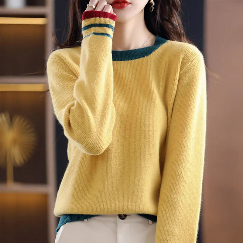 colorful sweater
