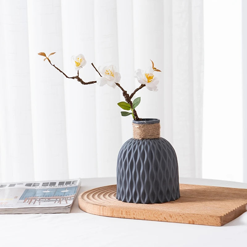 Living Room Decoration Plastic Flower Pot