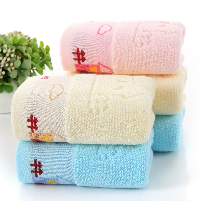 Pure Cotton Soft Absorbent Children's Face Towel