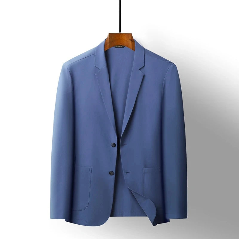 Blazer léger en soie glacée pour homme